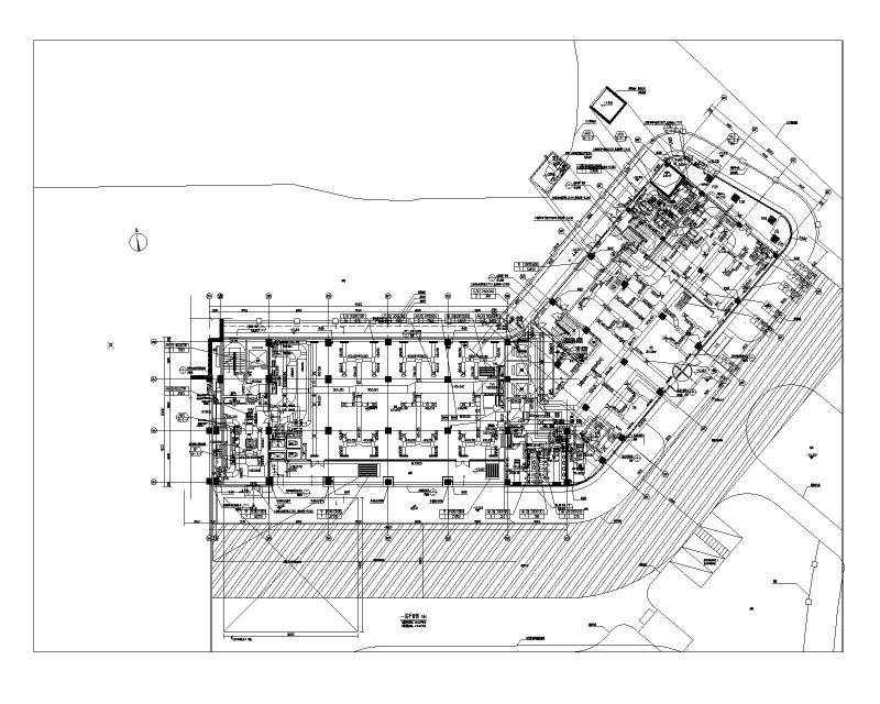 大型住宅酒店空调通风及防排烟设计施工图纸cad - 3