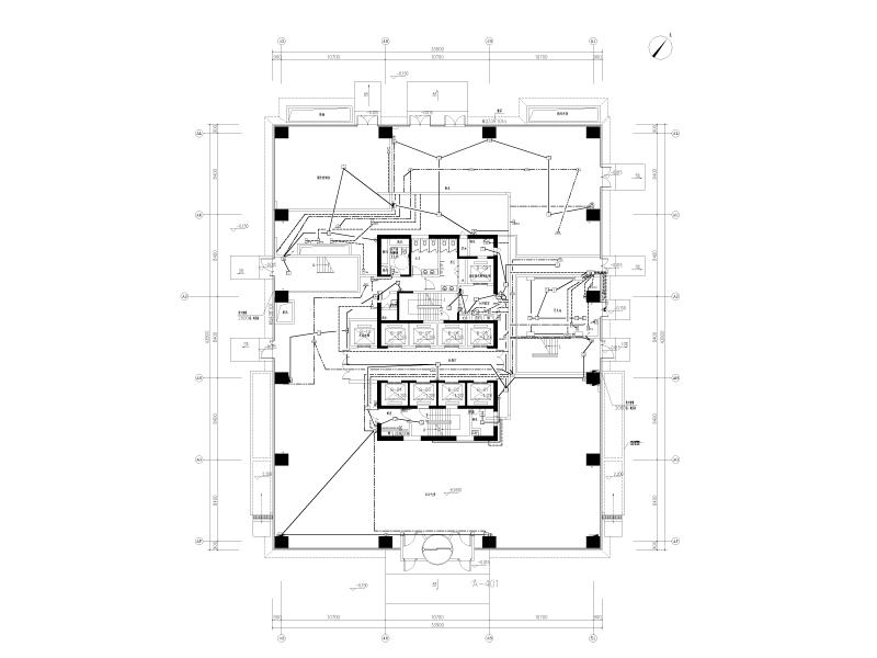 一类高层生态城电气施工图纸cad - 3