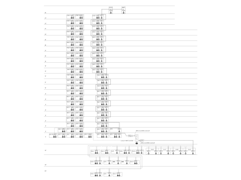 一类高层生态城电气施工图纸cad - 5