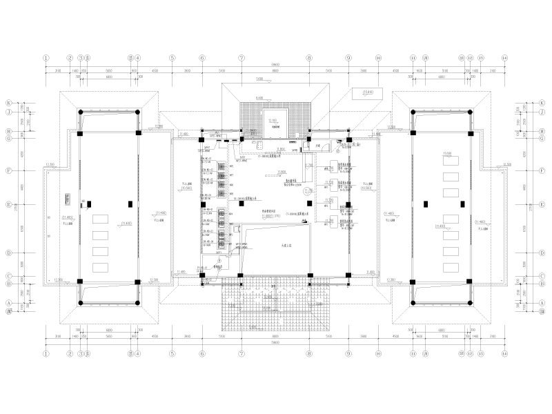 泰式温泉馆及汤屋电气施工图纸cad - 4