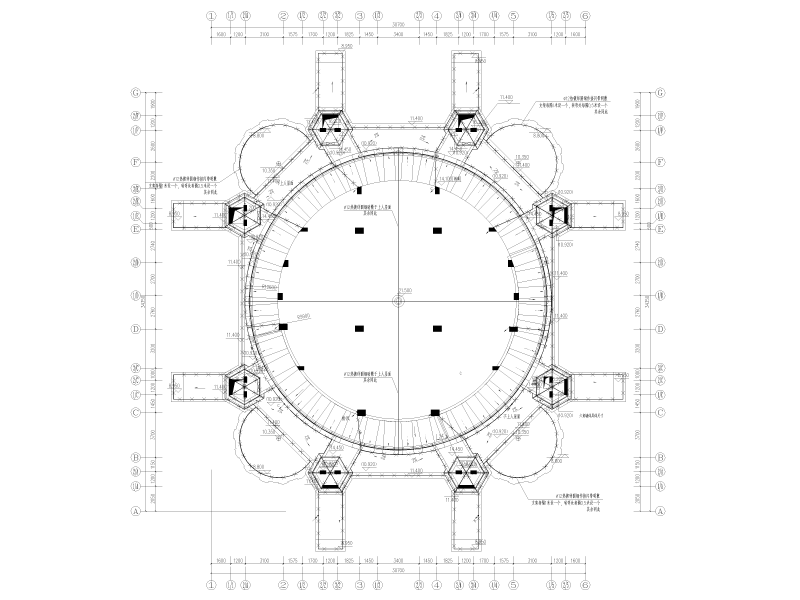 土耳其温泉馆及汤屋电气施工图纸cad - 4