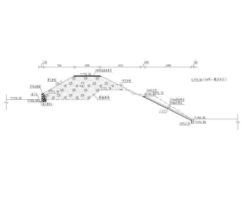 堤防整治工程施工图纸2021+15Pcad - 3