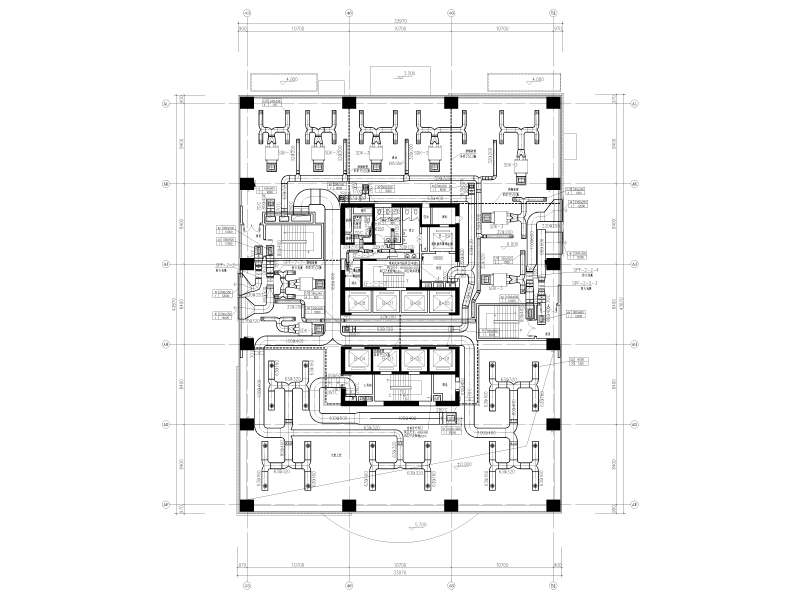 商业、办公楼暖通施工图纸cad - 5