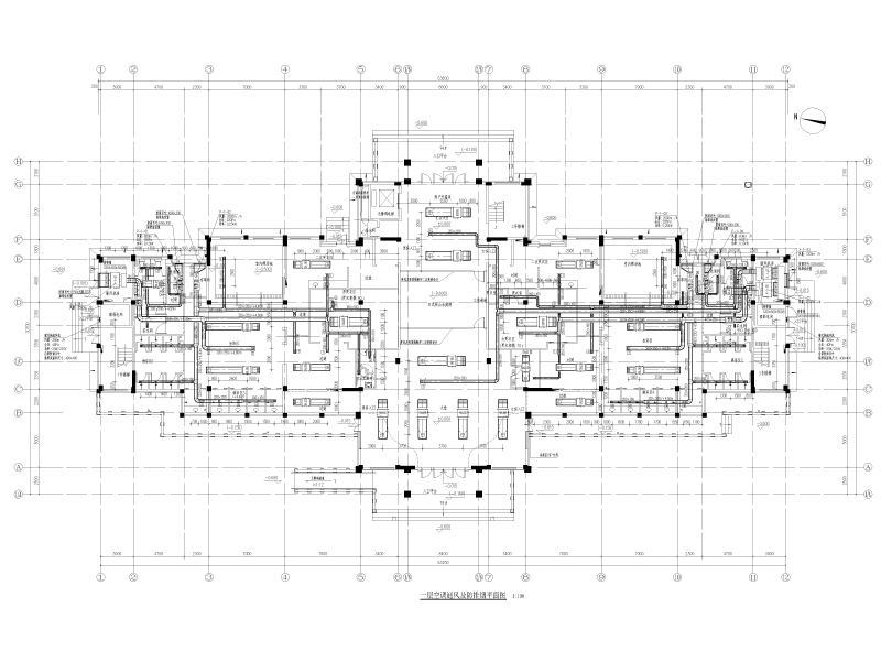 日式温泉馆及汤屋暖通施工图纸cad - 5