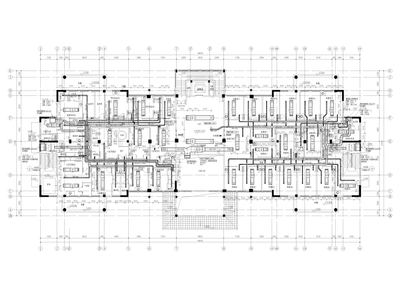 泰式温泉馆及汤屋暖通施工图纸cad - 1