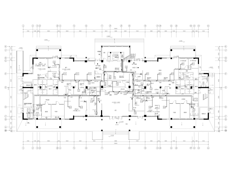 泰式温泉馆及汤屋暖通施工图纸cad - 3