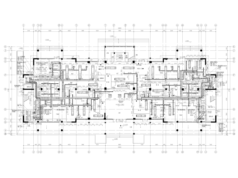 泰式温泉馆及汤屋暖通施工图纸cad - 4