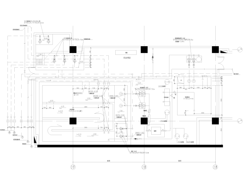 铁路站广场工程给排水施工图纸cad - 3