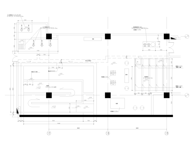 铁路站广场工程给排水施工图纸cad - 4