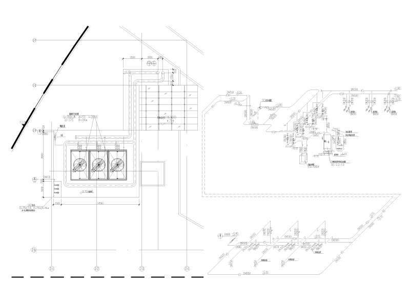 铁路站广场工程给排水施工图纸cad - 5