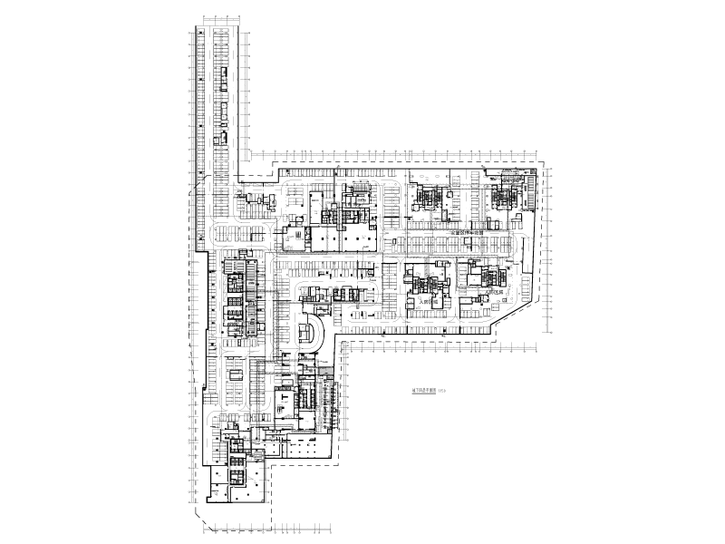 多功能商业综合体给排水施工图纸cad - 2