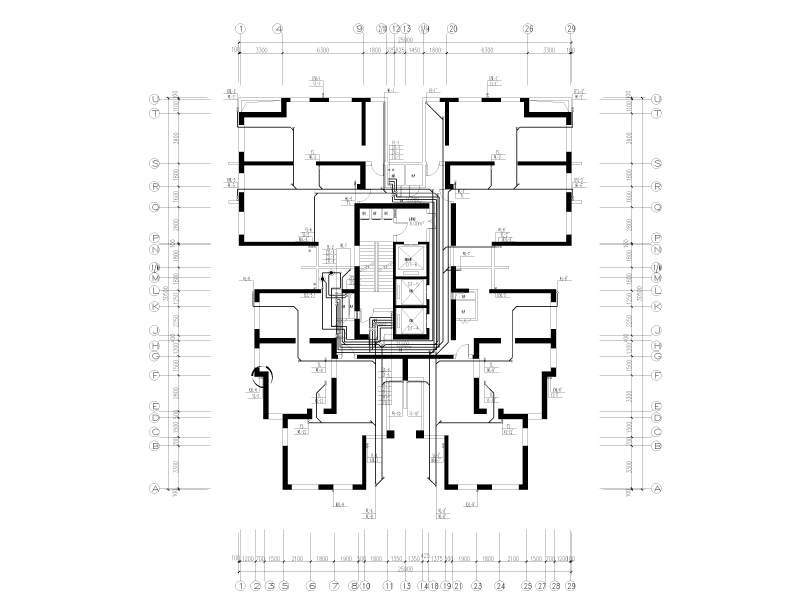 多功能商业综合体给排水施工图纸cad - 5