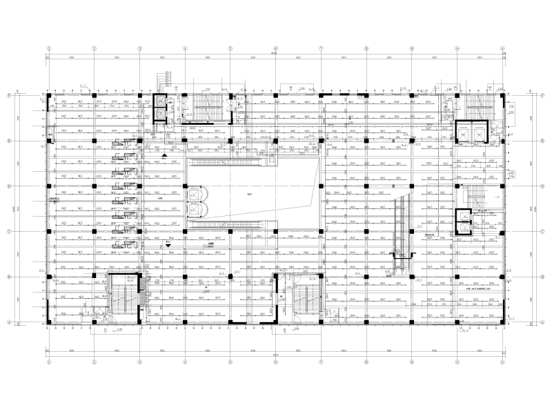 一类高层综合楼给排水施工图纸cad平面图 - 3