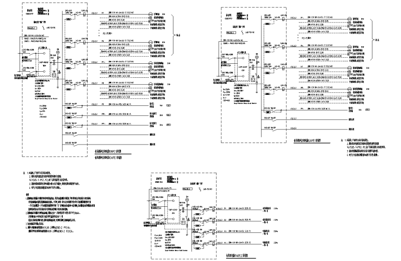 工业厂房及配套电气施工图纸cad平面图及系统图 - 5