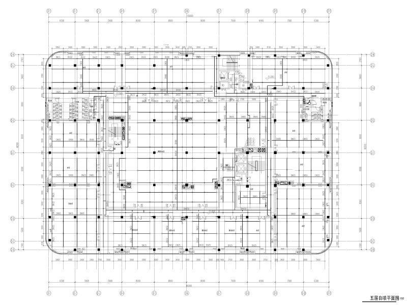 独栋办公物业楼给排水施工图纸cad - 4