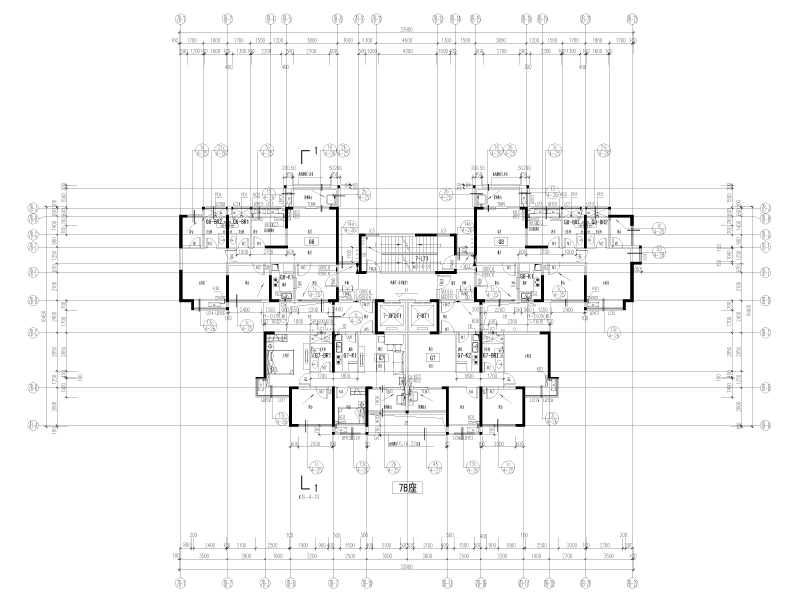 独栋办公物业楼给排水施工图纸cad - 5