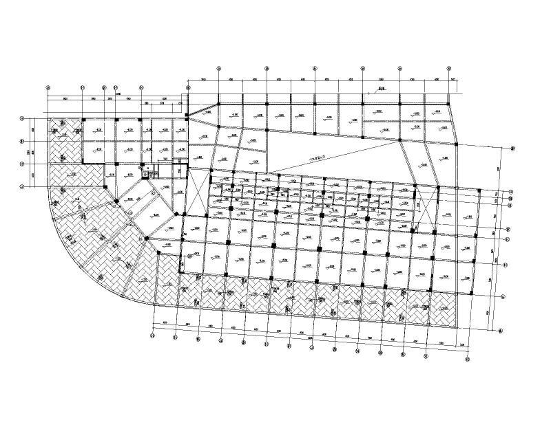 2018高层框架剪力墙结构住宅结构施工图纸92Pcad - 2