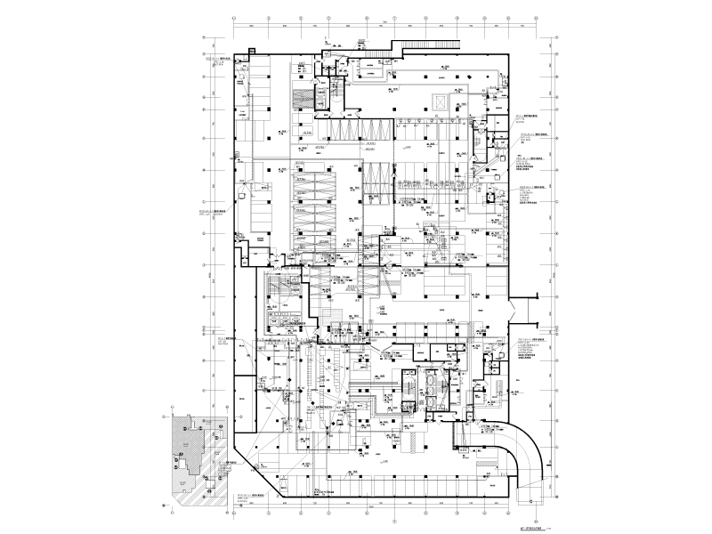 地块规划及建筑方案电气施工图纸设计2022cad - 1