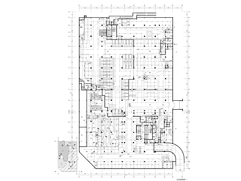 地块规划及建筑方案电气施工图纸设计2022cad - 3