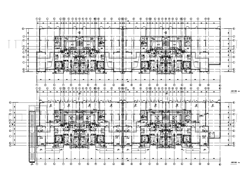 知名院丨高层住宅及别墅电气施工图纸cad平面图及系统图 - 1