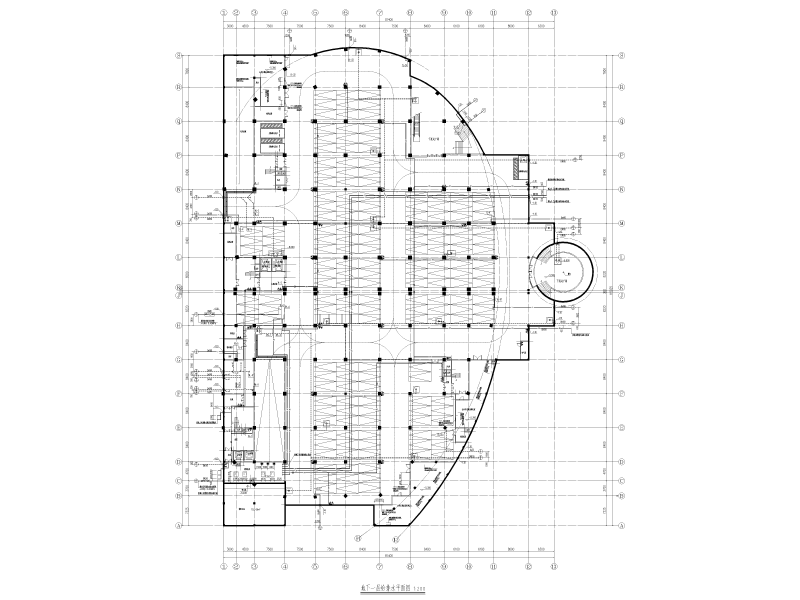 高层购物广场给排水施工图纸cad - 1