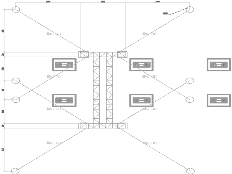 70t跨线移动门吊安装方案设计图纸拼装流程图纸（4张） - 2
