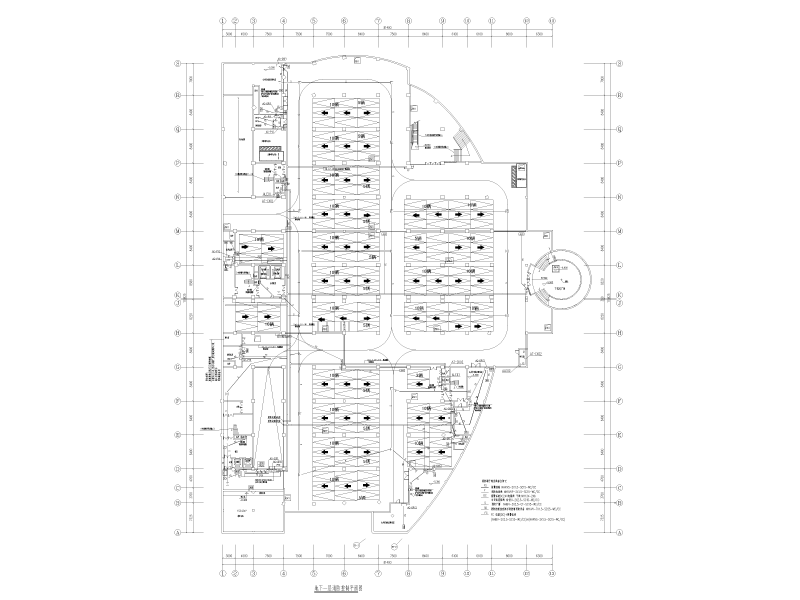 大型购物广场及地下车库电气施工图纸cad - 3