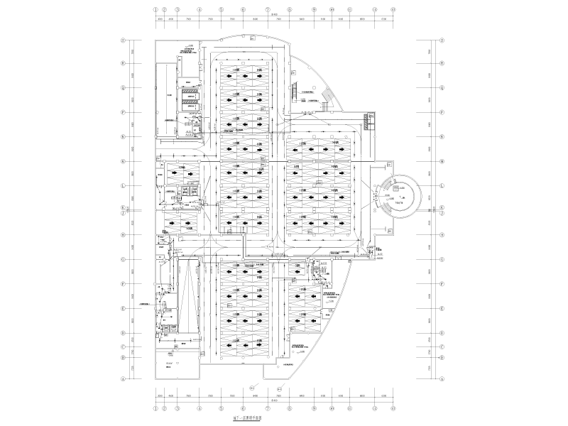 大型购物广场及地下车库电气施工图纸cad - 4