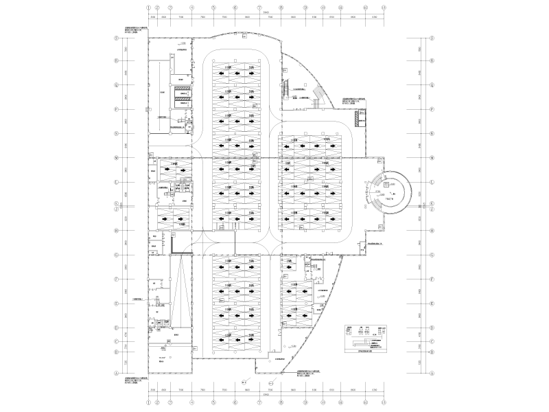 大型购物广场及地下车库电气施工图纸cad - 5