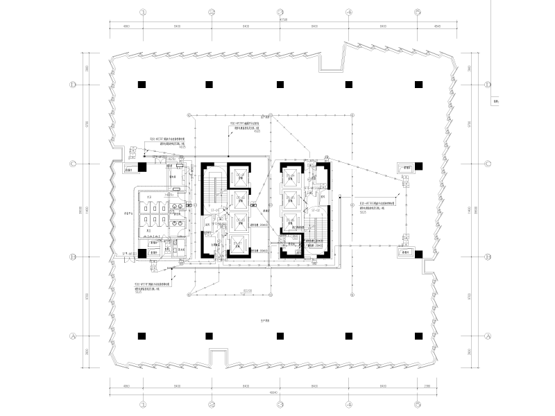 大学绿色产业创新基弱电施工图纸cad - 3