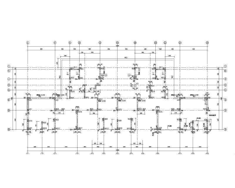 24层剪力墙结构住宅施工图纸2022+33Pcad平面布置图 - 3
