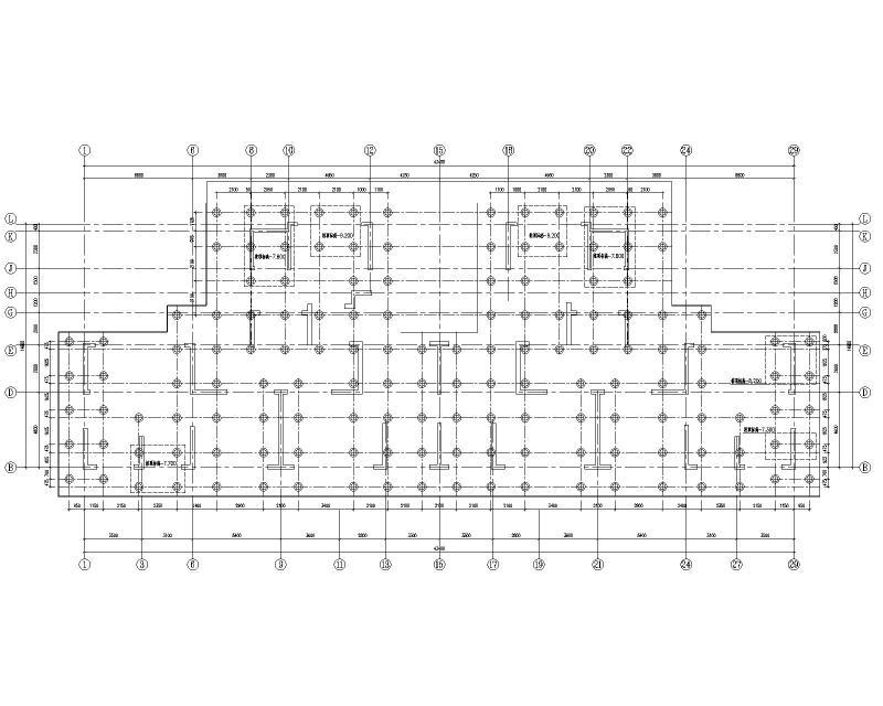 高层剪力墙结构住宅施工图纸2022+33Pcad平面图 - 5