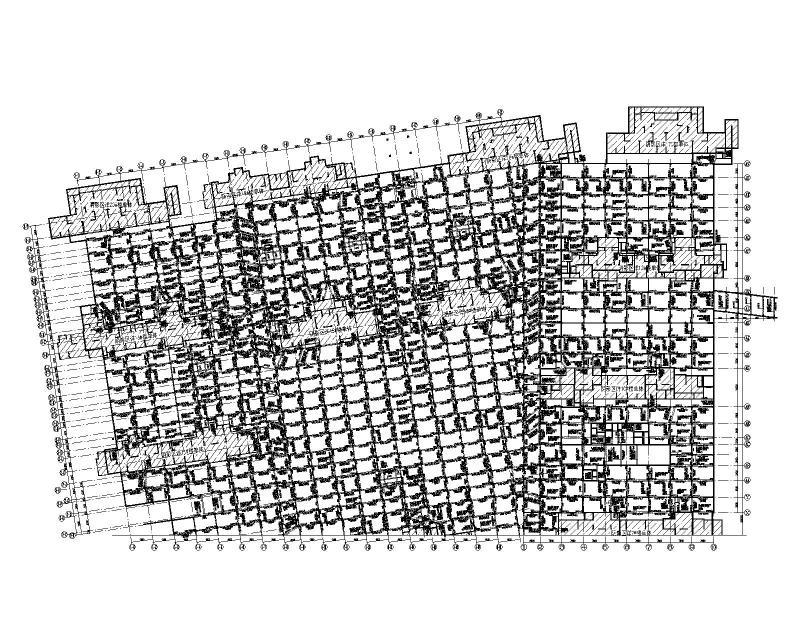 框架结构地下车库施工图纸2022+14Pcad平面布置图 - 4