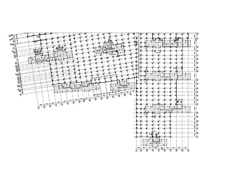 框架结构地下车库施工图纸2022+14Pcad平面布置图 - 5