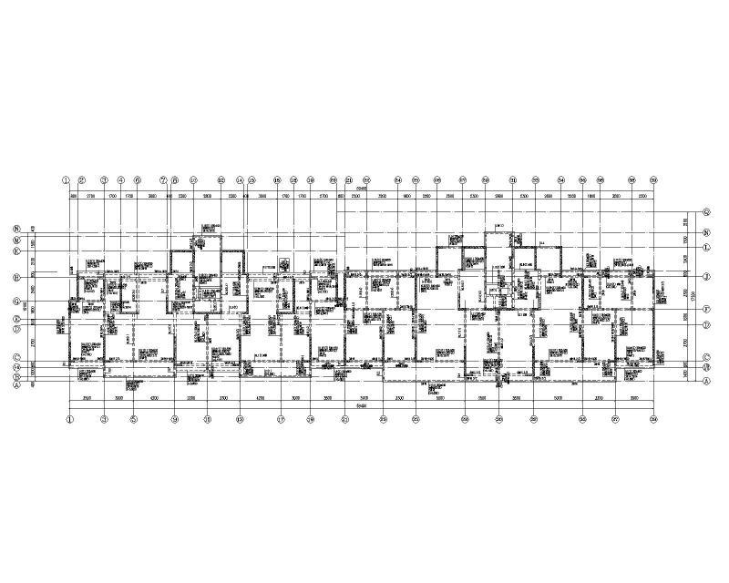 多层剪力墙结构住宅施工图纸2022+31Pcad平面布置图 - 3