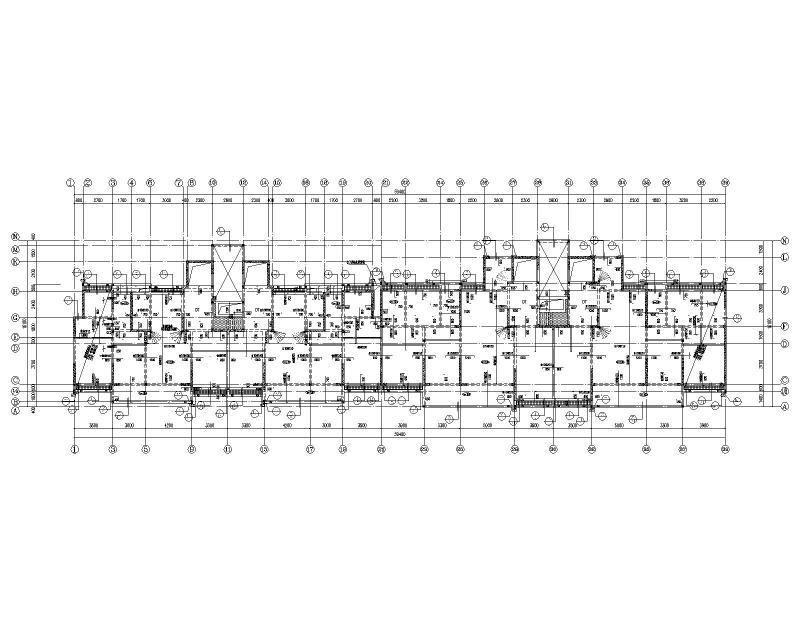 多层剪力墙结构住宅施工图纸2022+31Pcad平面布置图 - 2