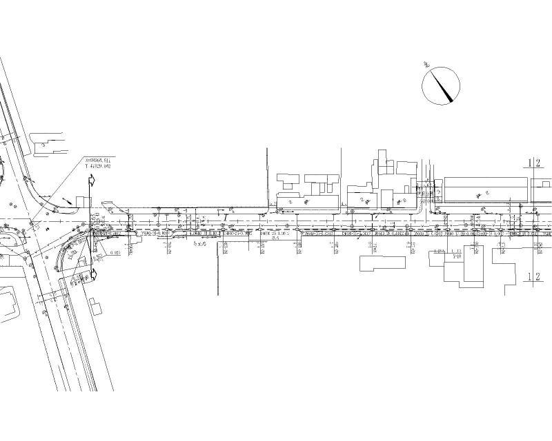 人行道扩宽改造及新建雨水管工程专项施工图纸cad - 1