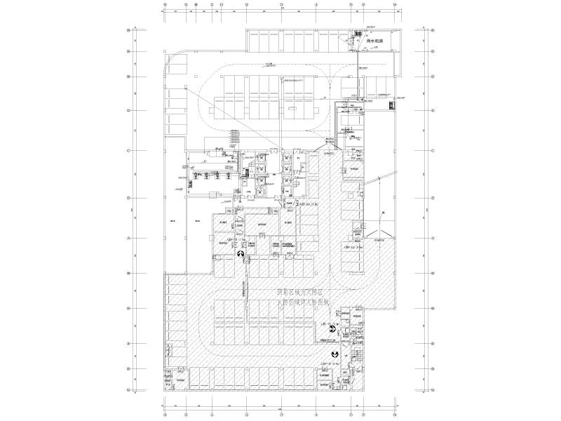 大学绿色产业创新基地电气全套施工图纸2022cad - 2