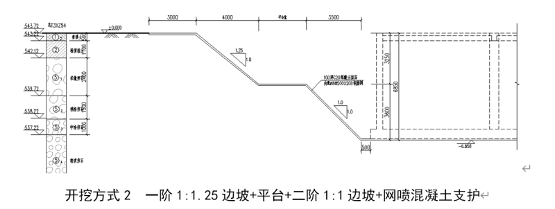 有轨电车停车场深基坑开挖支护安全专项方案cad - 5