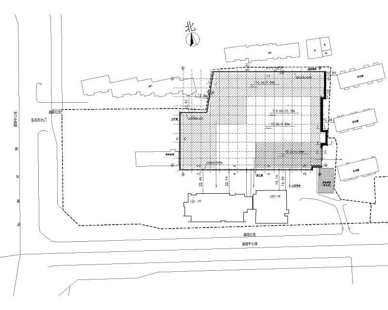 门诊综合楼基坑开挖支护施工方案含计算书cad - 4