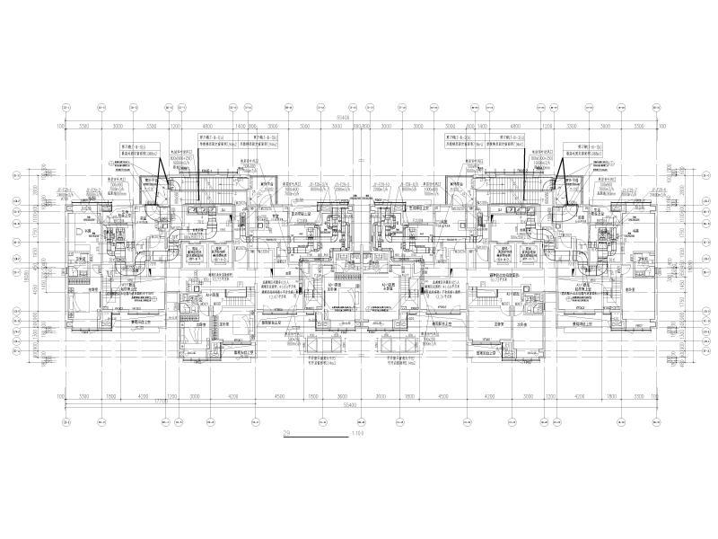 41层高层住宅及配套公建暖通施工图纸2020cad - 1