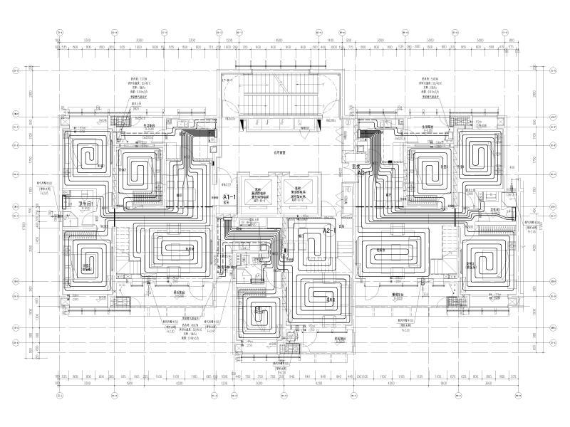 41层高层住宅及配套公建暖通施工图纸2020cad - 3