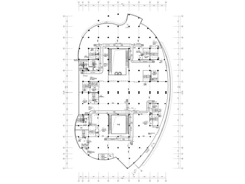 多层商业购物广场暖通施工图纸cad - 2