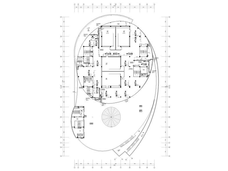 多层商业购物广场暖通施工图纸cad - 4
