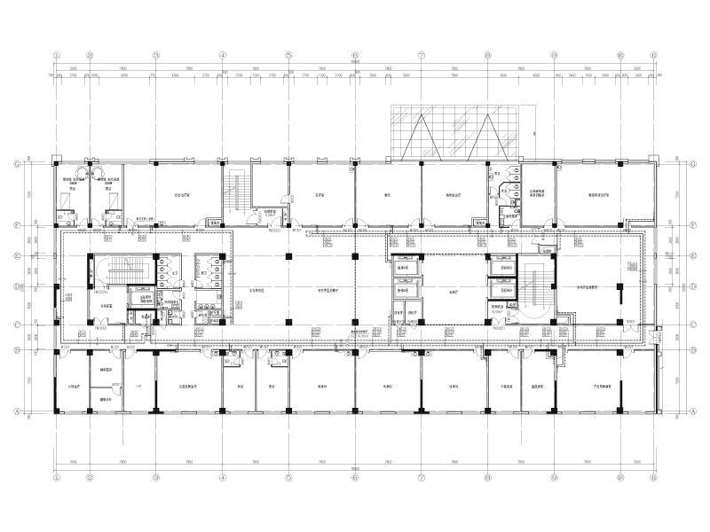 中医医院康复楼暖通施工图纸cad - 1