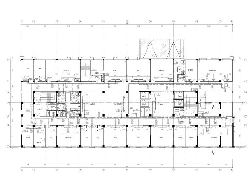 中医医院康复楼暖通施工图纸cad - 2