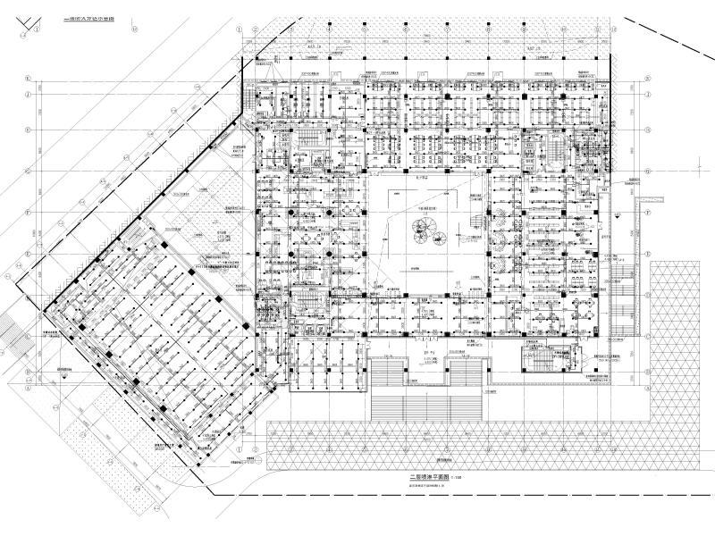 一类高层图纸书馆建筑消防施工图纸2020cad - 1