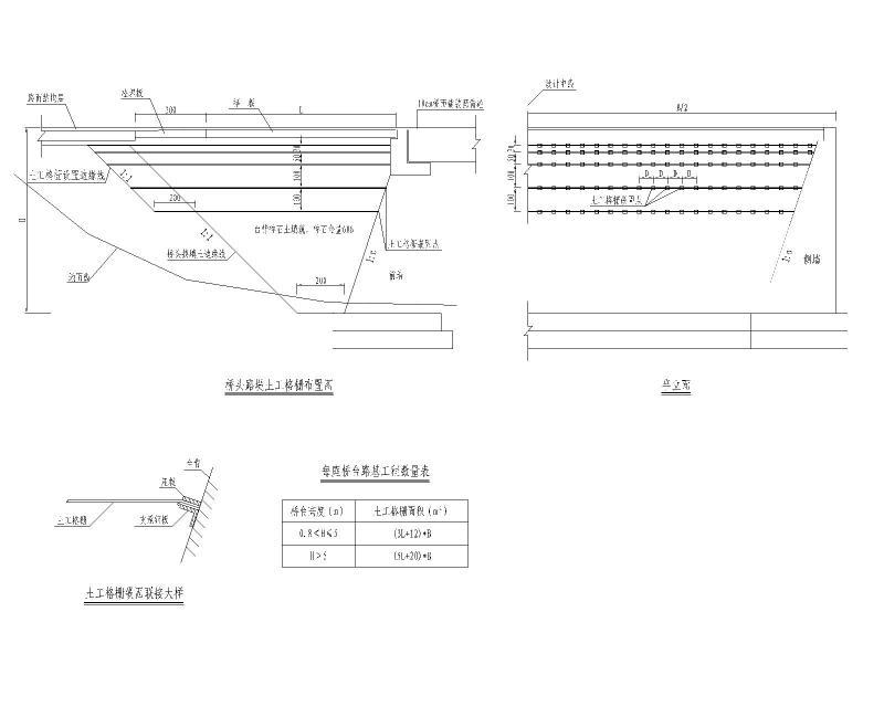 双向八车道城市快速路道路工程施工图纸2019cad - 4