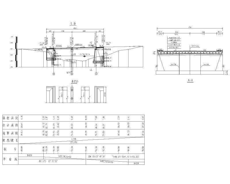 装配式预应力砼简支空心板桥及接线道路施工图纸cad - 1