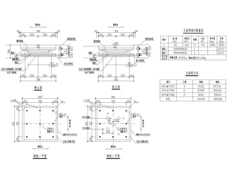 跨城市环线单跨钢箱梁高速桥施工图纸2020cad - 4